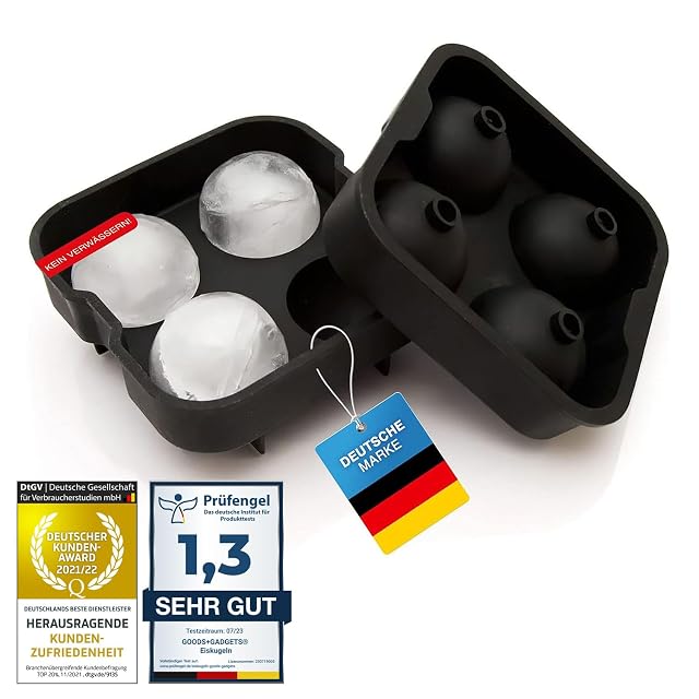 Molde de hielo esférico de silicona GOODS+GADGETS