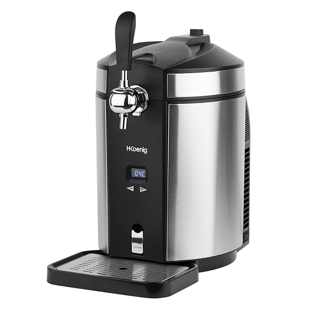 Dispensador de cerveza H.Koenig BW1880, acero inoxidable