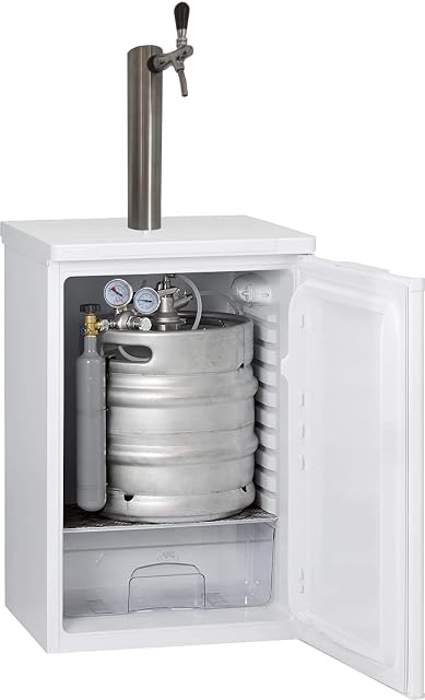 Columna de tiraje de barril de cerveza Westerbarkey con gabinete enfriador