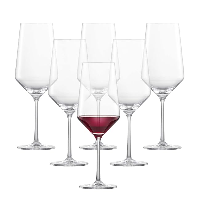 Copas de vino Zwiesel Glas Pure Bordeaux, set de seis